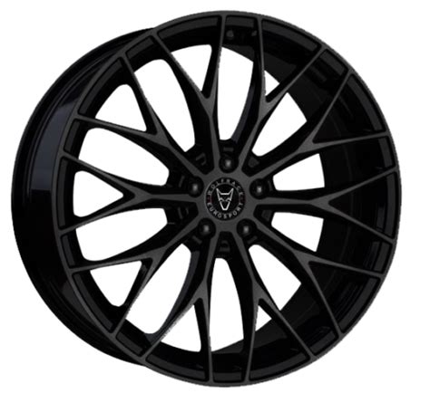 Wolfrace Eurosport Wolfsburg Super T Gloss Black Alloy Wheel Wolfrace