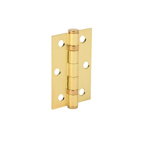 75x50mm Satin Brass 2BB Steel Butt Hinge Hunta Hardware