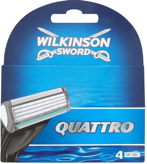 Wilkinson Sword Quattro Razor Blades 4 Pack Pris