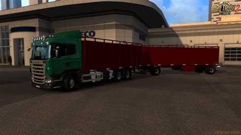 Cattle And Trailer Addon For Scania Rjl X Simulator Mods Ets