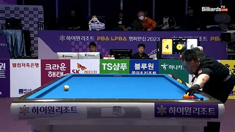 다음스포츠 이번대회 기대되는 서현민단숨에 7점 하이런 서현민 하이원리조트 Pba 챔피언십 23 24