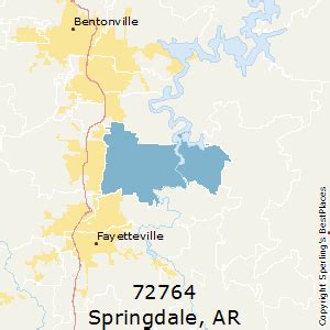 Springdale (zip 72764), AR