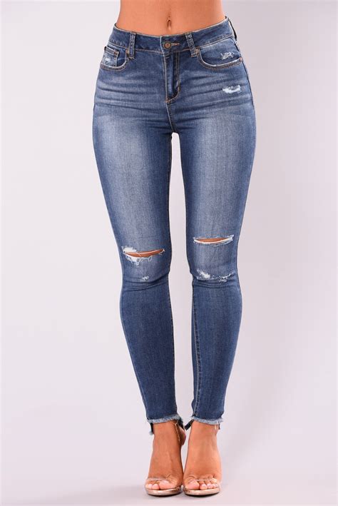 Get Even Skinny Jeans Dark Denim High Waisted Distressed Jeans Dark Denim Skinny Jeans