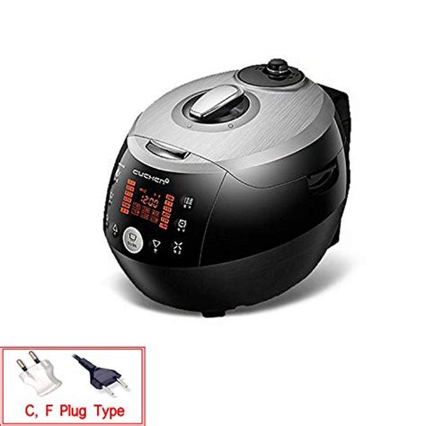 Cuchen Cjs Fc0610f Pressure Rice Cooker 6 Cups Automatic Steam Cleaning 220v Best Price Improvwht