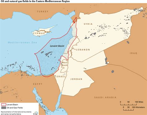 Eastern Mediterranean Natural Gas Exploration Focused On The Levant Basin Us Energy