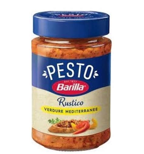 Sosuri Speciale Barilla Barilla Sos Rustic Pesto Mediterraneo