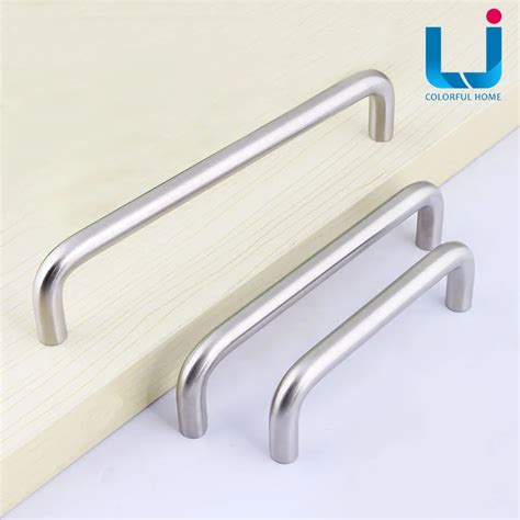 304 Stainless Steel Knobs And Handles Cabinet Drawer Kitchen Cabinet