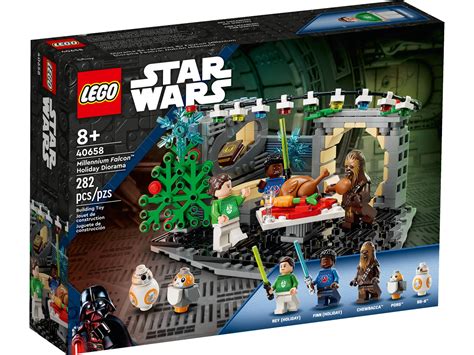 Lego Star Wars Millennium Falcon Weihnachtsdiorama Ab