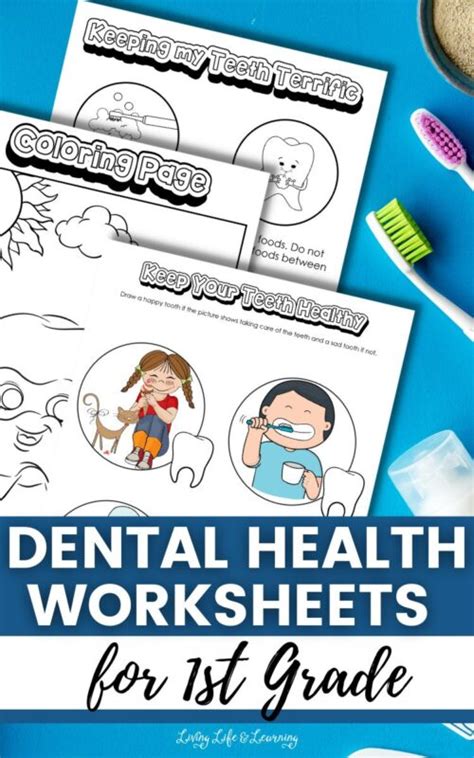 Dental Health Worksheets For 1st Grade