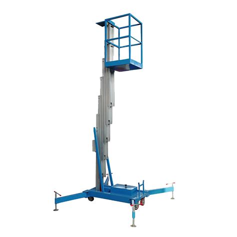 Hydraulic Single Mast Vertical Lift M M M M M M Aluminum Alloy