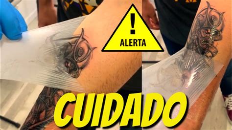 Curaci N De Tatuajes Con Parches Dermales D A Youtube