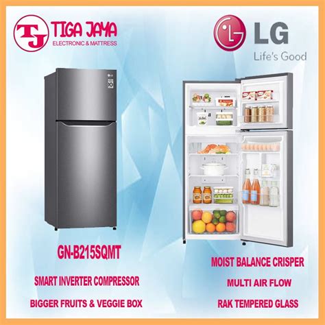 Jual Lg Gn B Sqmt Kulkas Pintu Inverter Gnb Kulkas Gnb Sqmt