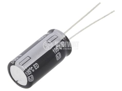 Capacitor Electrolyte 10uf 400v Tht Ф10x20mm At Best Price Vikiwat