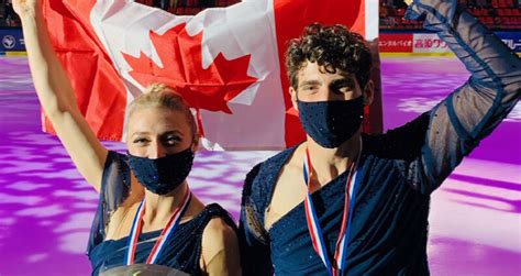 Gilles et Poirier remportent la médaille d argent au Grand Prix ISU