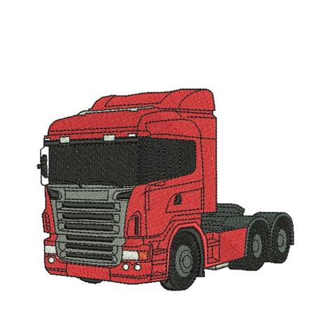 Matriz De Bordado Scania Carreta Elo7 Produtos Especiais