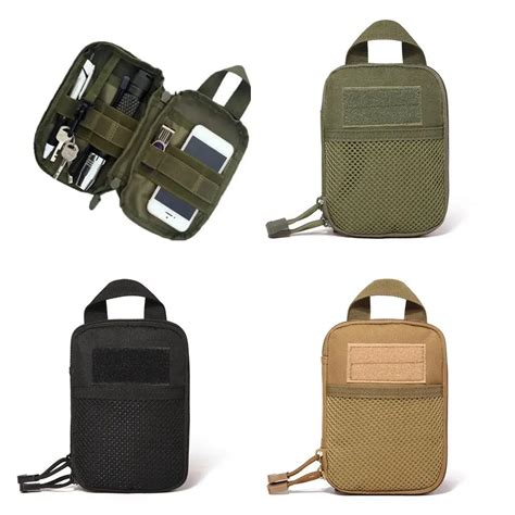 Bolsa táctica de nailon 600D para exteriores riñonera militar Molle