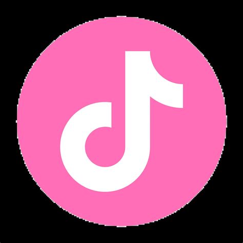 Logo tiktok rose pastel | Téléchargement gratuit