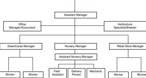 Organizational Chart With Job Descriptions