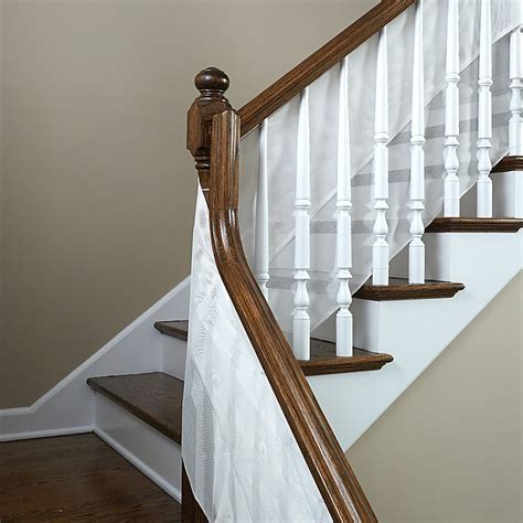 KidCo® 15-Foot Mesh Rail Guard in White | Bed Bath & Beyond | Staircase ...