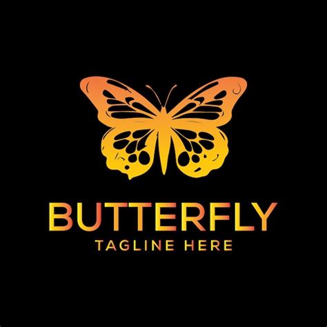 Premium Vector Vector Butterfly Logo Design Template