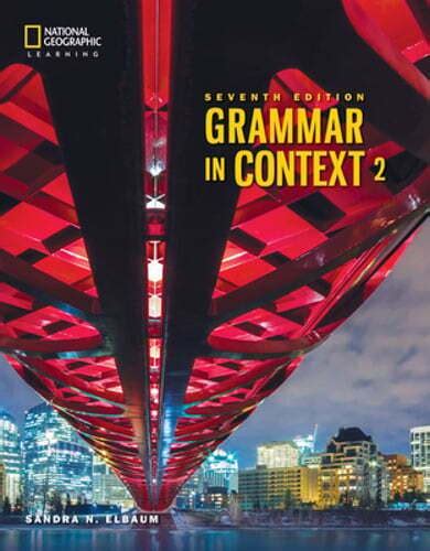 Grammar In Context Student S Book By Sandra Elbaum New