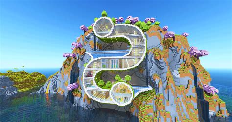 Snake Cliff House @ Charliecustard Builds