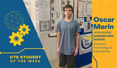 CTE Student Of The Week Oct 11 2022 Leander ISD News