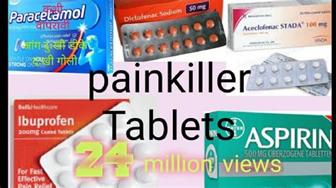 painkiller tablet details - YouTube