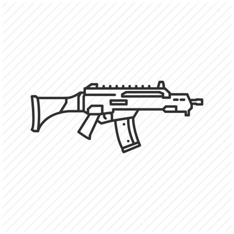 Assault Rifle Free Icon Library