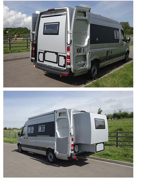 Sprinter Van Conversions | ... new motorhome with slide-out rear ...