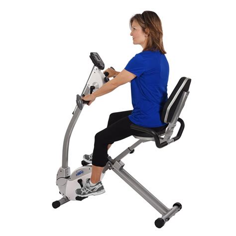 Stamina Recumbent Exercise Bike with Arm Cycle : total body bike