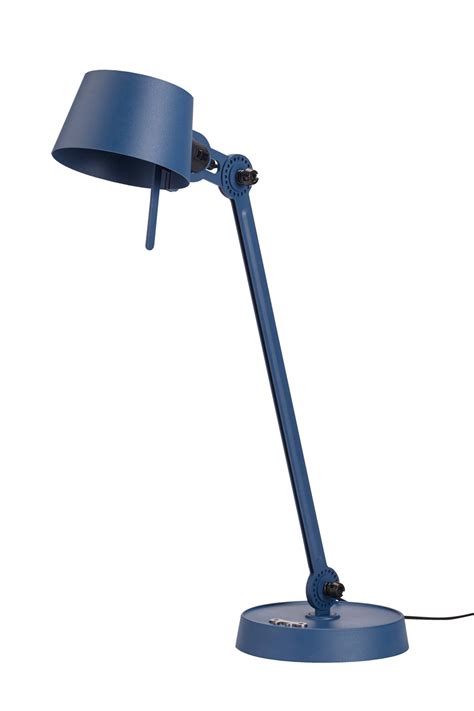 Large Desk lamp with one arm only, and a steel base. Blue - TONONE ...