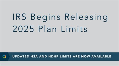 Irs Announces Hsa Hdhp Limits For Onedigital