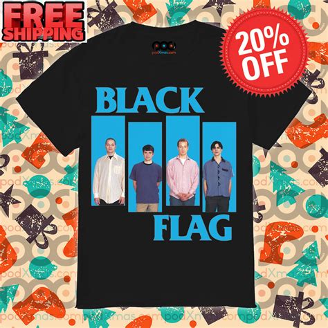 Free Delivery - Get 20% discount Black Flag Band Members Shirt • Custom ...