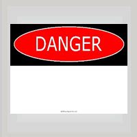 Office Signs Pro LLC :: Free Signs :: Free Printable Danger Signs