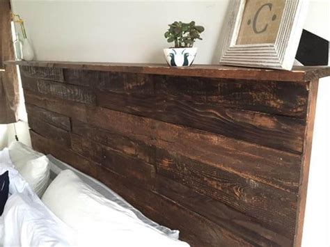 Diy Rustic Pallet Headboard Pallets