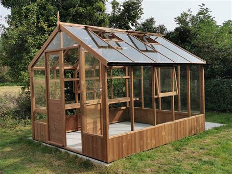 Swallow Raven 8x10 Wooden Greenhouse Greenhouse Stores