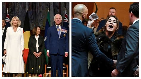 Australian Senator Lidia Thorpe Heckles King Charles At Parliament