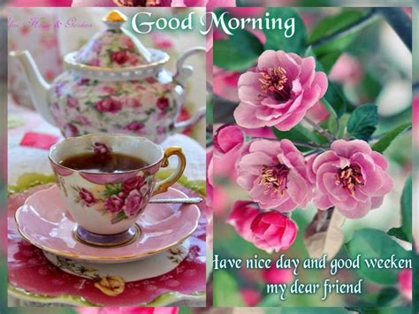 Pin By Velia Goosen On Harte Van Goud Dear Friend Tea Cups Good Morning