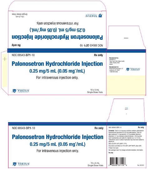 PALONOSETRON HYDROCHLORIDE Injection Solution