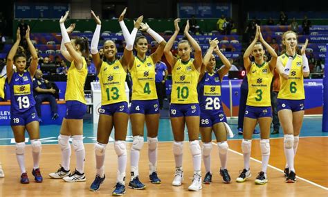 Seleção Feminina De Vôlei Do Brasil Carimba Passaporte Para Tóquio