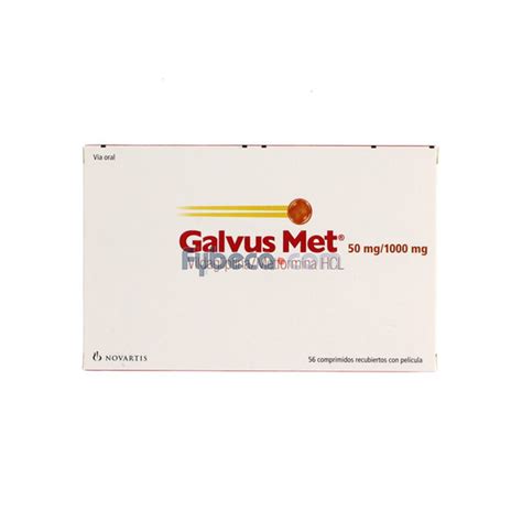 Galvus Met 50 Mg 1000 Mg Unidad Fybeca