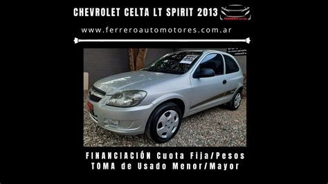 Se Vende Chevrolet Celta Lt Spirit P Ferrero Automotores