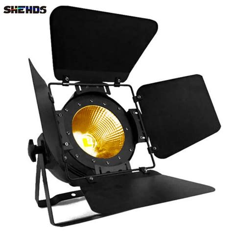 SHEHDS LED Par COB 200W Cool Warm RGBW UV 6in1 Light DMX512 LED Lamp