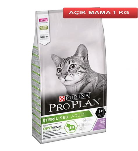 ProPlan Sterilised Hindili Tavuklu Kısır Kedi Maması 1 Kg AÇIK