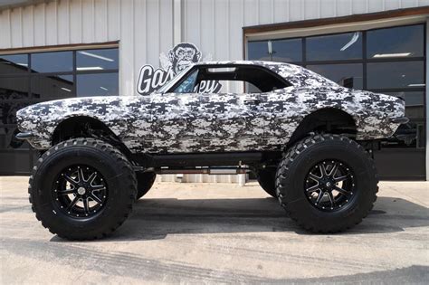 1967 CHEVROLET CAMARO CUSTOM 4X4 'MONSTER TRUCK' - Barrett-Jackson Auction Company - World's ...