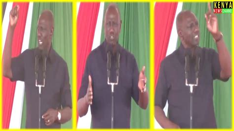 RUTO EXPLOSIVE SPEECH TODAY IN BUSIA LISTEN HOW HE LECTURED RAILA