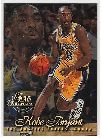 Amazon 1996 97 Flair Showcase Kobe Bryant Rookie Card Row 1 Seat