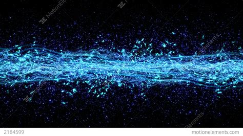 Loopable Background Blue Light Beam Stock Animation 2184599