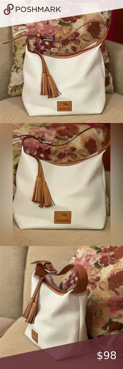 Dooney Burke Patterson Leather Paige Sac In Bone Clothes Design